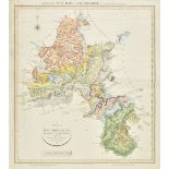 Smith (William). Geological Map of Oxfordshire..., Feby. 1st. 1821