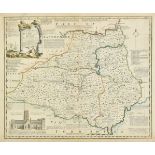 Durham. Bowen (Emanuel), An Accurate Map of the County Palatine of Durham, circa 1762