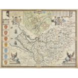 Cheshire. Speed (John), The Countye Palatine of Chester..., 1616