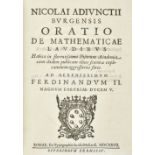 Aggiunti (Niccolo). Oratio de Mathematicae, 1627