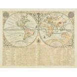 World. Chatelain (Henry Abraham), Mappemonde..., 1719