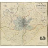 Birmingham. Blood (Charles Henry), Map of Birmingham, 1859,