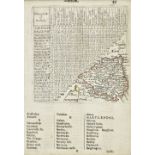 Northern British counties. A collection of sixteen maps, 17th - 19th century