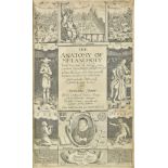 Burton (Robert). The Anatomy of Melancholy, 6th edition, 1651