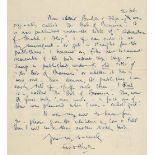 * Blyton (Enid, 1897-1968). Autograph letter signed, 21 June, c. 1950s