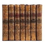 Newbery (J., publisher). Plutarch's Lives, abridged from the original Greek, 7 volumes, 1762