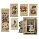 * Moveables & Transformation Pictures. A moveable comic Valentine, circa 1870