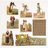 Paper doll book. Cinderella; or The Little Glass Slipper, 1st edition,. S. and J. Fuller, 1814