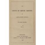 Dumas (Alexandre). The Count of Monte Christo, 1st edition in English, Belfast, 1846