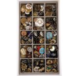 COLLECTION OF BIMINI STYLE BUTTONS, and others, approximately 104