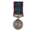 GENERAL SERVICE MEDAL clasp Cyprus to 23355073 Pte. B.W. Townsin