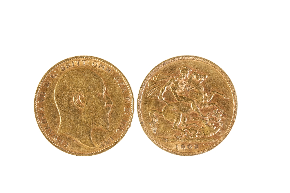 EDWARD VII SOVEREIGN 1903