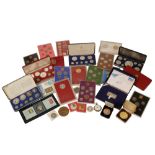 ASSORTED PROOF SET AND COMMEMORATIVE COINS