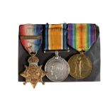 1914 STAR & BAR TRIO to 10751 Pte. R. Jefferson