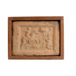 CAST OF A CLAY ROMAN BRICK