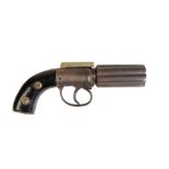 PEPPERBOX PERCUSSION REVOLVER