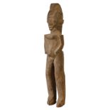 WOODEN LOBI STANDING FIGURE