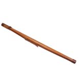 HUGH GRIEVE LEATHER ROD TUBE