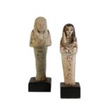 ANCIENT EGYPTIAN FAIENCE USHABTI FIGURE