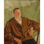 •ALFRED REGINALD THOMSON (1894-1979) A half length portrait of a gentleman