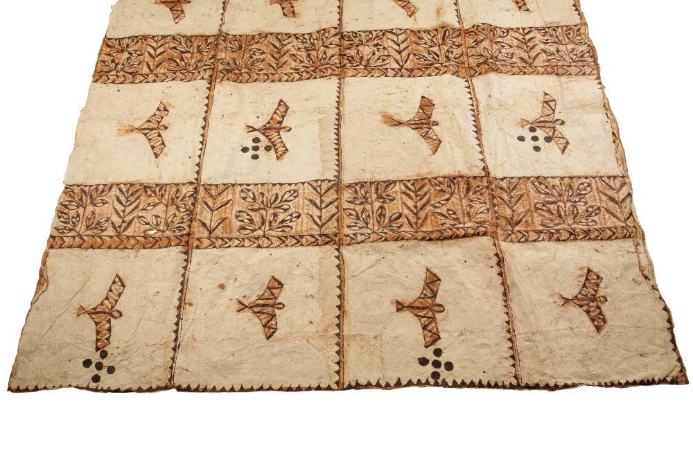 LARGE FINE TONGAN BARK CLOTH