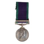 GENERAL SERVICE MEDAL to 24489149 Pte. J. Tweed