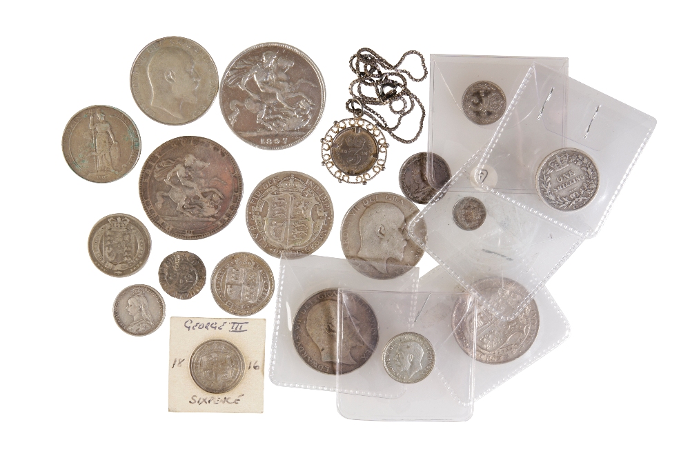 GREAT BRITAIN: COLLECTION OF SILVER COINS