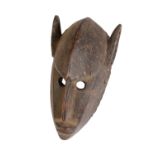 WOODEN BAMANA HYENA MASK