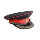 EDWARDIAN STAFF OFFICERS ARMY ORDNANCE CORPS VISOR