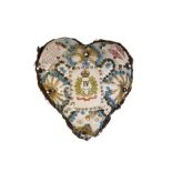 THE QUEENS OWN HUSSARS: A 19TH CENTURY SWEETHEART CUSHION