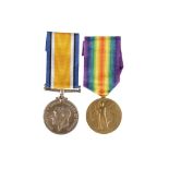 FOUR GREAT WAR MEDAL PAIRS Pair to 48519 Pte. W.W. Morris