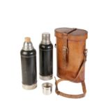 PAIR OF STANLEY THERMOS FLASKS