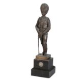GEORGE EDWARD WADE (1853-1933) A bronze figure of a Grenadier Guard