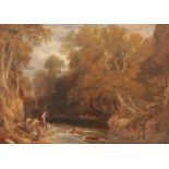 JAMES DUFFIELD HARDING (1798-1863) "The Trout Stream"