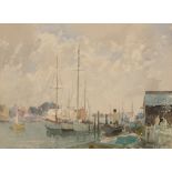 WILLIAM LEE HANKEY (1869-1952) 'Littlehampton Harbour'