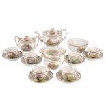 NEWHALL PART TEA SET