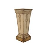 LATE VICTORIAN NEO-CLASSICAL STYLE PAINTED PEDESTAL