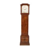 A GEORGE III MAHOGANY LONGCASE CLOCK