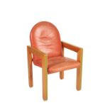 JOHN MAKEPEACE: DESIGNER CHERRYWOOD ARMCHAIR