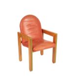 JOHN MAKEPEACE: DESIGNER CHERRYWOOD ARMCHAIR