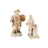 DERBY PORCELAIN FIGURE OF JAMES QUINN AS FALSTAFF