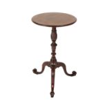 GEORGE III MAHOGANY OCCASIONAL TABLE