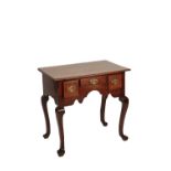 GEORGE II OAK LOWBOY, MID 18TH CENTURY