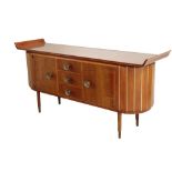 LASZLO HOENIG: A MAHOGANY SIDEBOARD