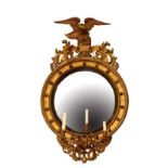 REGENCY GILTWOOD WALL MIRROR