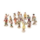 DRESDEN PORCELAIN MONKEY BAND