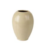 DING WARE GLAZED POTTERY VASE