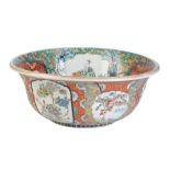 LARGE IMARI BOWL, MEIJI PERIOD