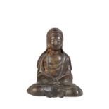 BRONZE SEATED BUDDHA