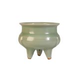 LONGQUAN CELADON TRIPOD CENSER